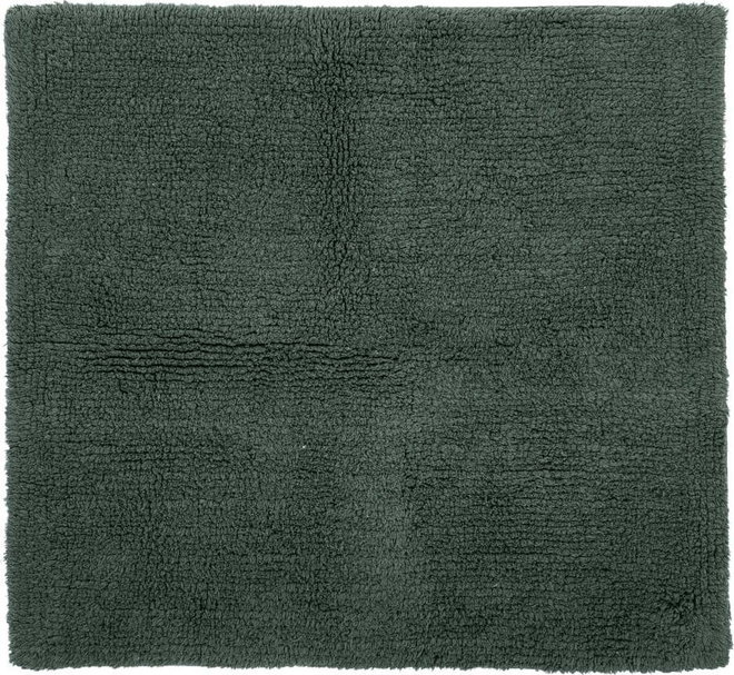 Tmavě zelená koupelnová předložka 60x60 cm Riva - Tiseco Home Studio
