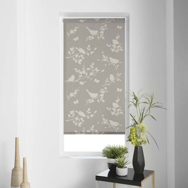 Světle hnědá textilní roleta 120x180 cm Rossignol – douceur d'intérieur