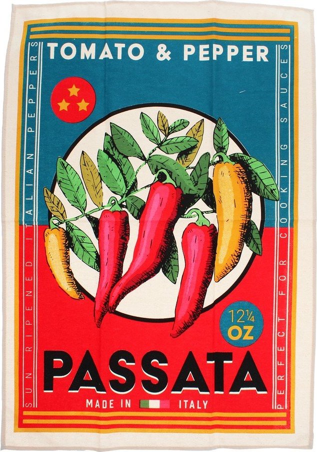 Bavlněná utěrka 50x70 cm Vintage Passata – Rex London
