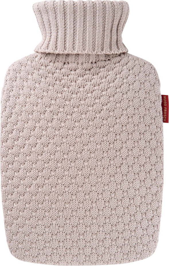 Béžový termofor z Bio bavlny 1,8 l Eco Classic Comfort – Hugo Frosch
