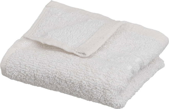 Bílý froté bavlněný ručník 30x50 cm Simple – Casa Selección