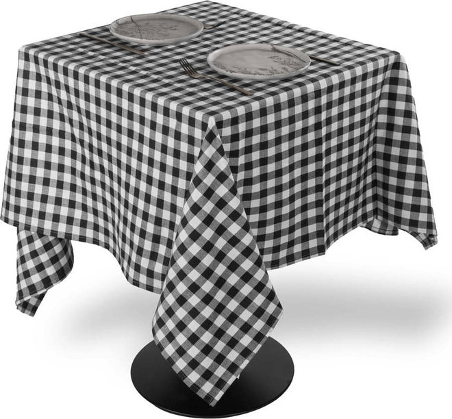 Bavlněný ubrus 150x150 cm Gingham – Tiseco Home Studio