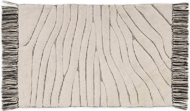Béžová koupelnová předložka 50x70 cm Crilda – Kave Home