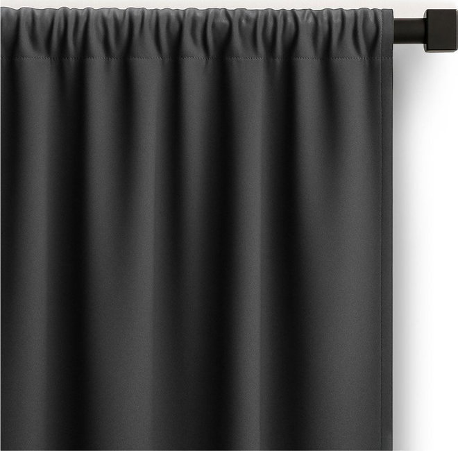 Antracitový dimout závěs 140x250 cm Carli – Restilo