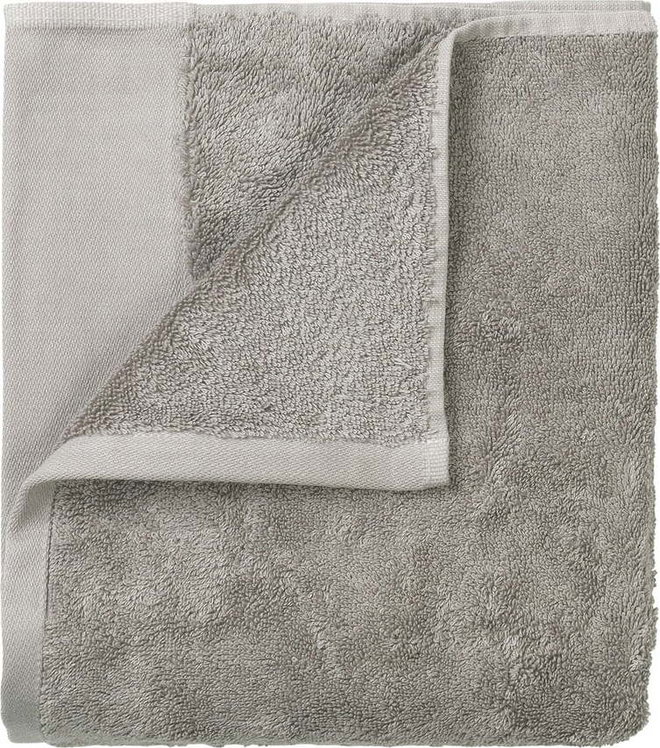 Šedé froté bavlněné ručníky v sadě 4 ks 30x30 cm Riva – Blomus