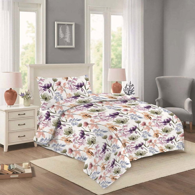 Bavlněné povlečení na jednolůžko 140x200 cm Verona – Cotton House
