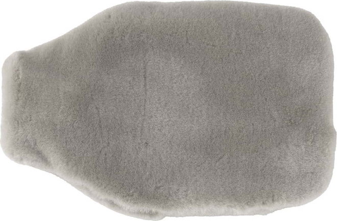 Šedý termofor z mikroplyše 2 l Warmers – Tiseco Home Studio