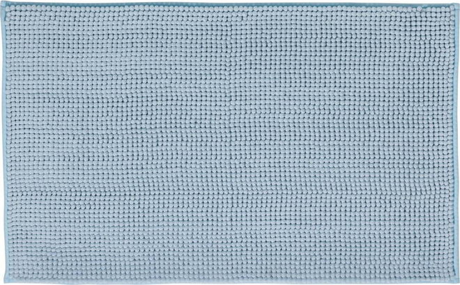 Světle modrá koupelnová předložka 50x80 cm Bobble – Catherine Lansfield
