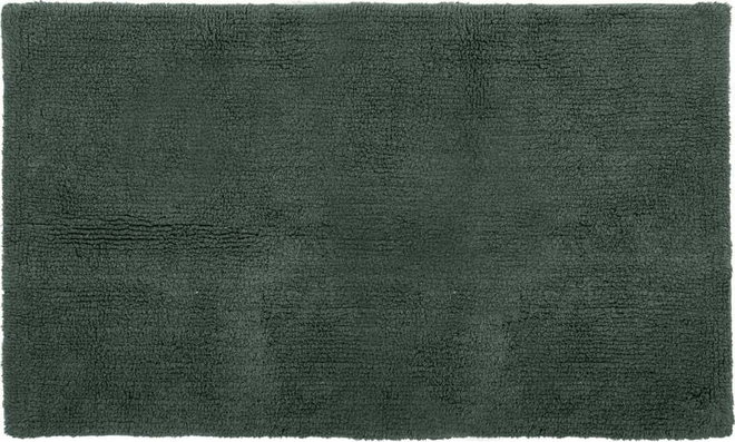 Tmavě zelená koupelnová předložka 100x60 cm Riva - Tiseco Home Studio