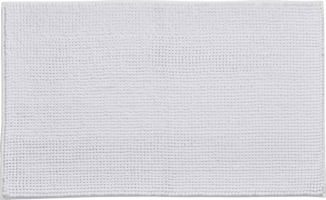 Bílá koupelnová předložka 50x80 cm Bobble – Catherine Lansfield