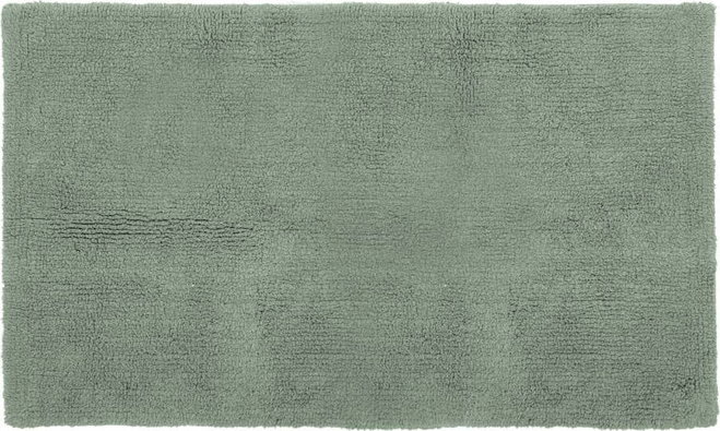 Zelená bavlněná koupelnová předložka Tiseco Home Studio Luca, 60 x 100 cm