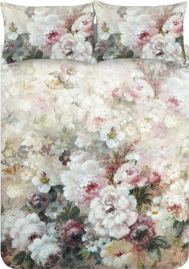 Bavlněné povlečení na jednolůžko 135x200 cm Rose Bloom – RHS