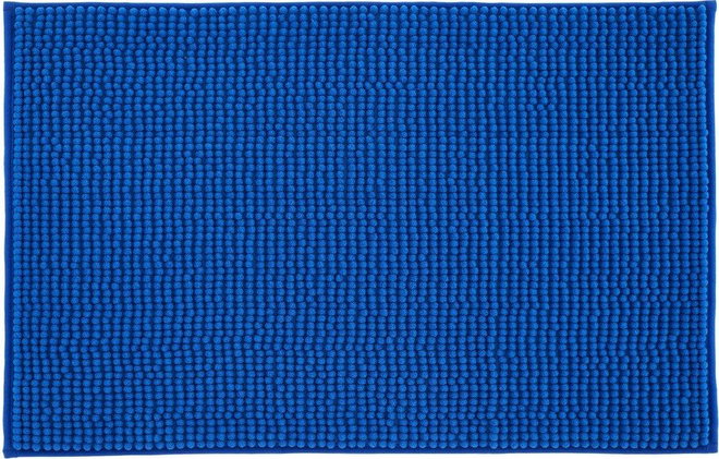 Modrá koupelnová předložka 50x80 cm Bobble – Catherine Lansfield
