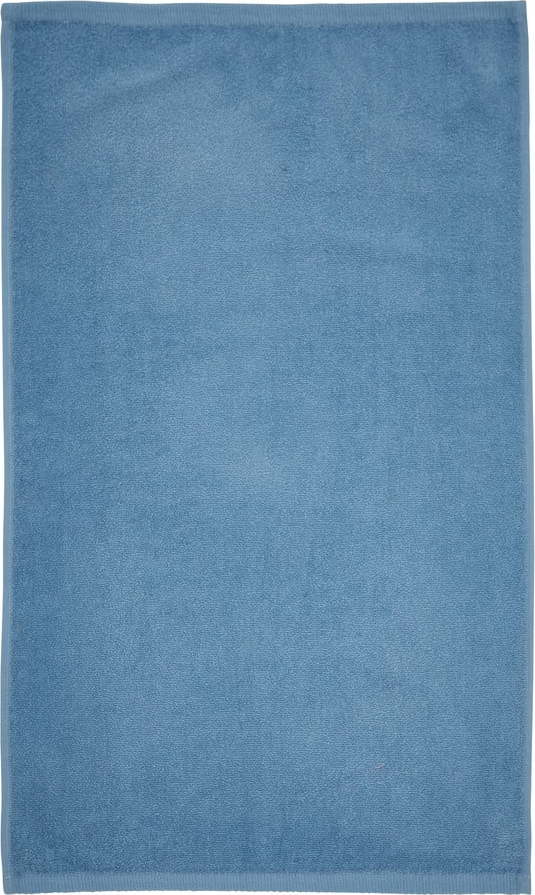 Modrý rychleschnoucí/froté bavlněný ručník 50x85 cm Quick Dry – Catherine Lansfield