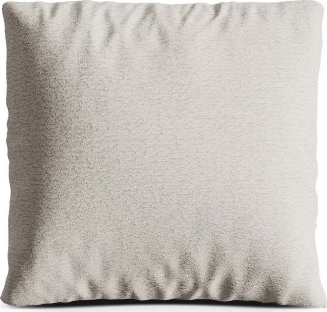 Béžový polštář na gauč z textilie bouclé Kemi – Cosmopolitan Design