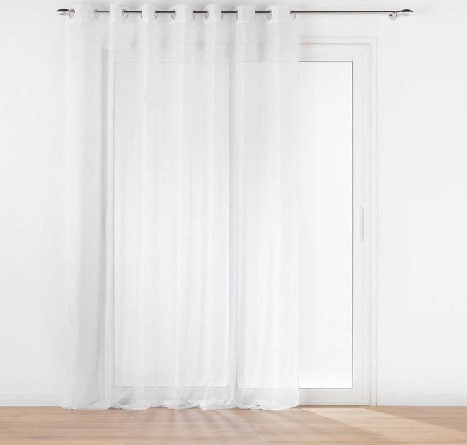 Bílá voálová záclona 240x240 cm Lissea – douceur d'intérieur