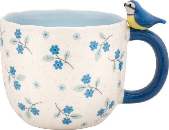 Modrý hrnek Sitting Tit – Sass & Belle