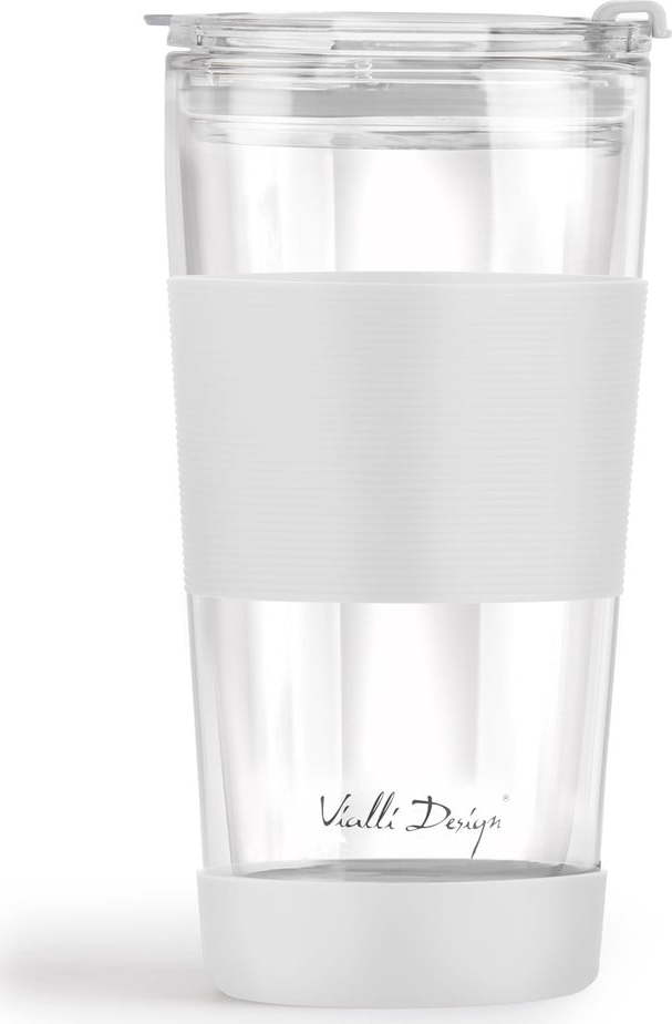 Bílý termo hrnek 600 ml Fuori – Vialli Design