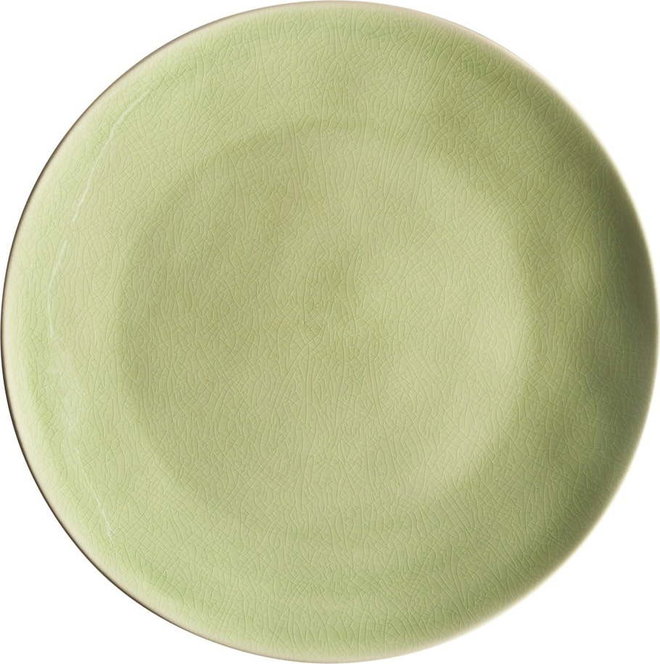 Světle zelený kameninový talíř Costa Nova Riviera, ⌀ 27 cm