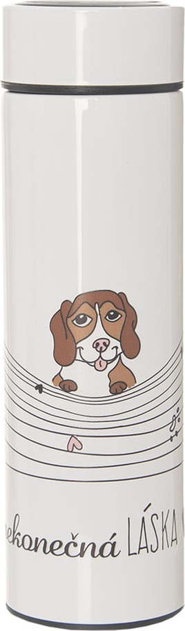 Bílá termoska 400 ml – Orion