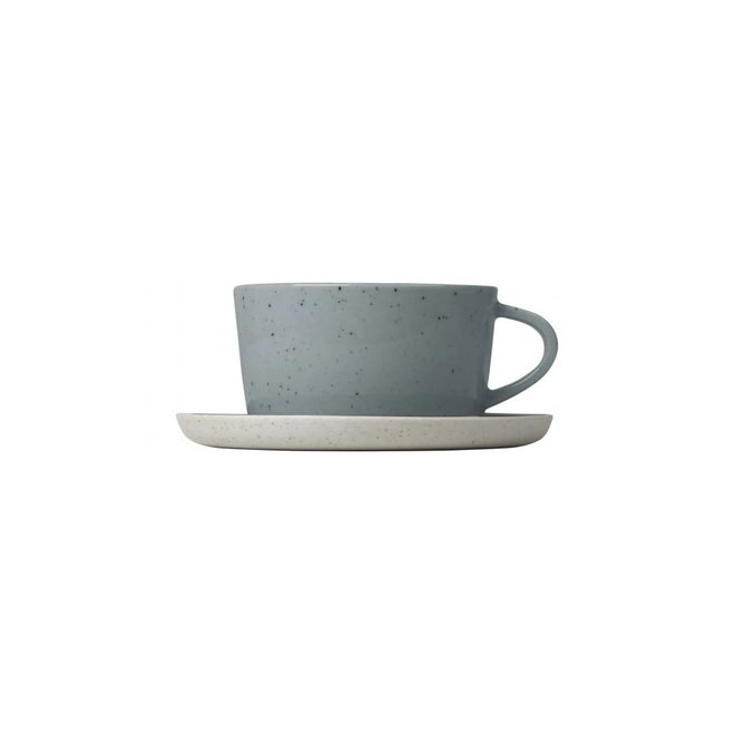 Šedé/béžové keramické šálky v sadě 2 ks 150 ml Kaffee – Blomus