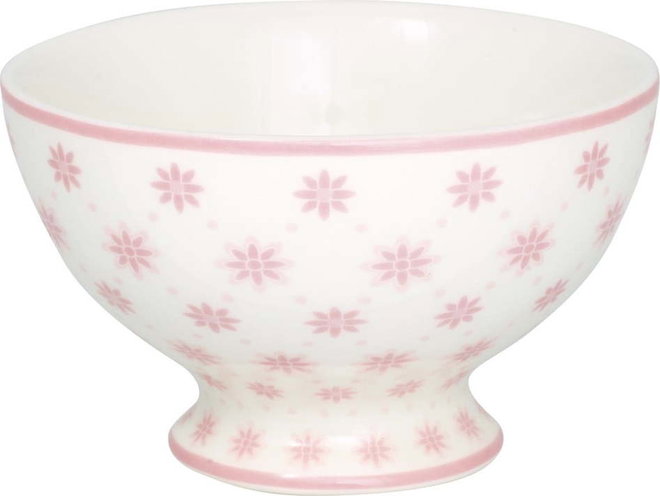 Růžová porcelánová miska Green Gate Laurie, ø 10 cm
