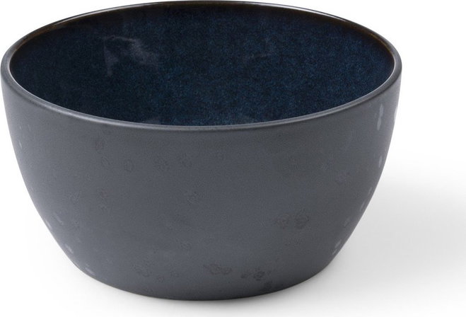 Černá/modrá miska z kameniny 600 ml Gastro Dark Blue/Black – Bitz