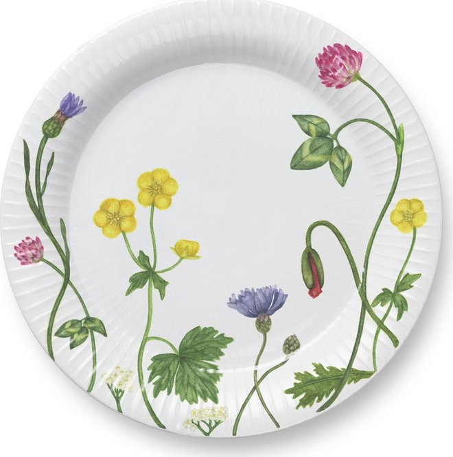 Bílý dezertní porcelánový talíř ø 22 cm Hammershøi Summer – Kähler Design