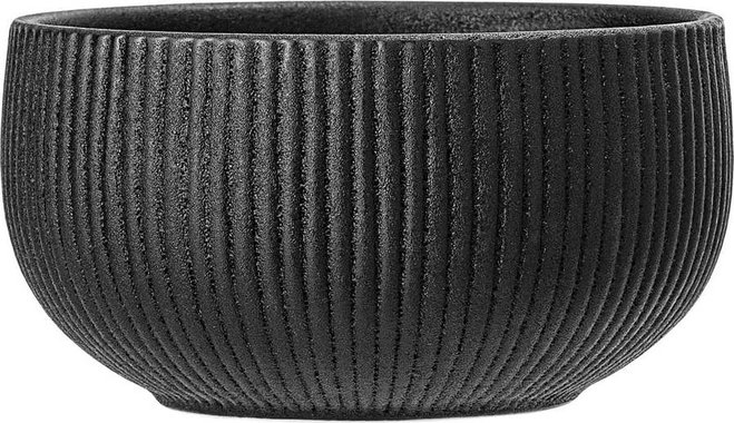Černá miska z kameniny Bloomingville Neri, ø 14,5 cm