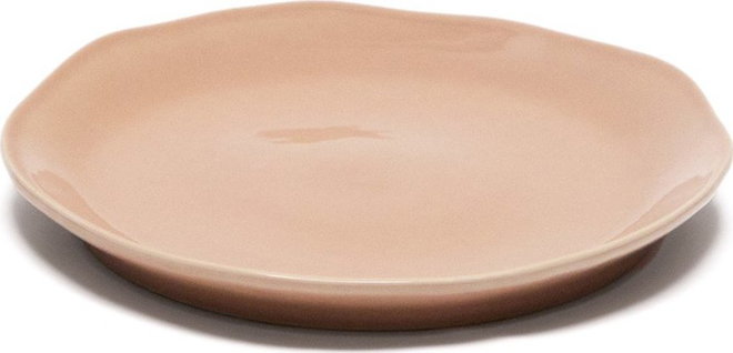 Světle růžový keramický talíř ø 27 cm Tiraya – Kave Home