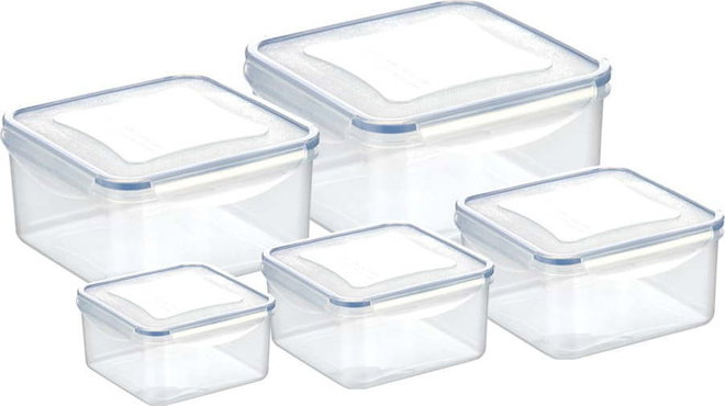 Krabičky na jídlo 5 ks Freshbox – Tescoma