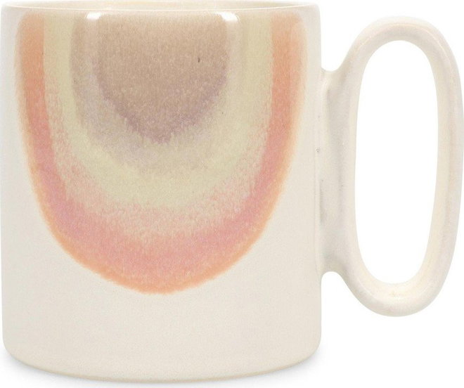 Růžový/béžový kameninový hrnek 390 ml Paint – Salt&Pepper