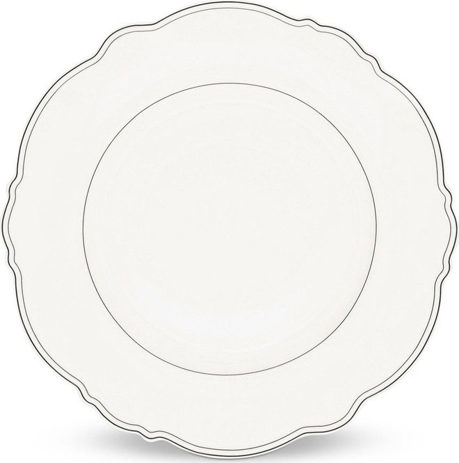 Bílé talíře v sadě 2 ks ø 28 cm Odette – S|P Collection