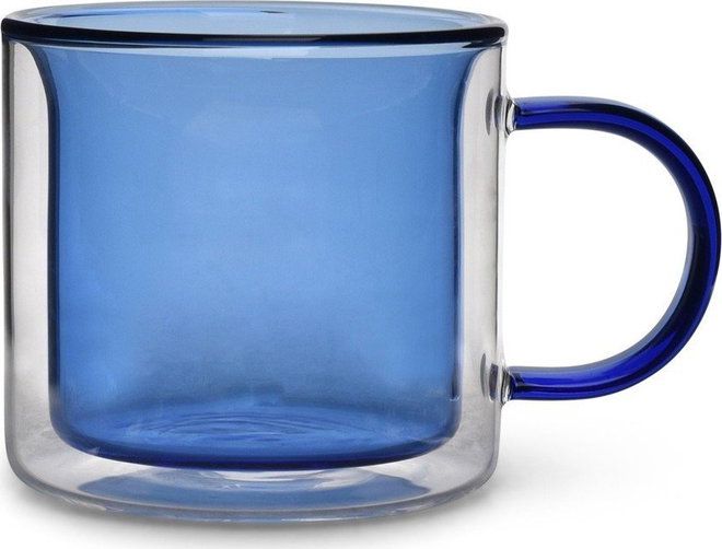 Modré skleněné hrnky v sadě 2 ks 270 ml Liv – ONA