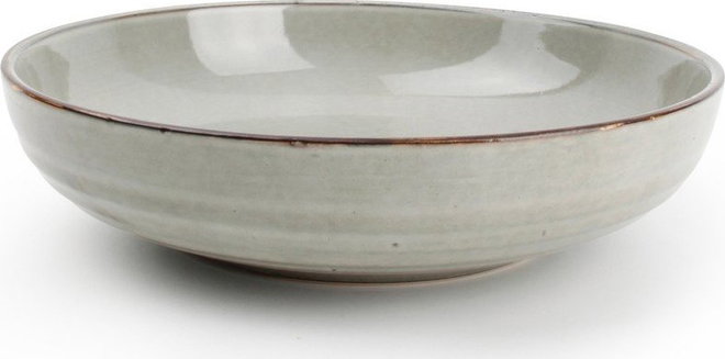 Zelený hluboký talíř z kameniny ø 22 cm Artisan – Salt&Pepper