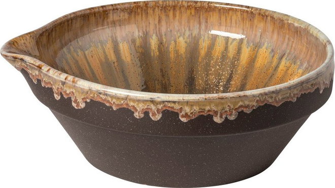 Tmavě hnědá mísa z kameniny Poterie – Casafina