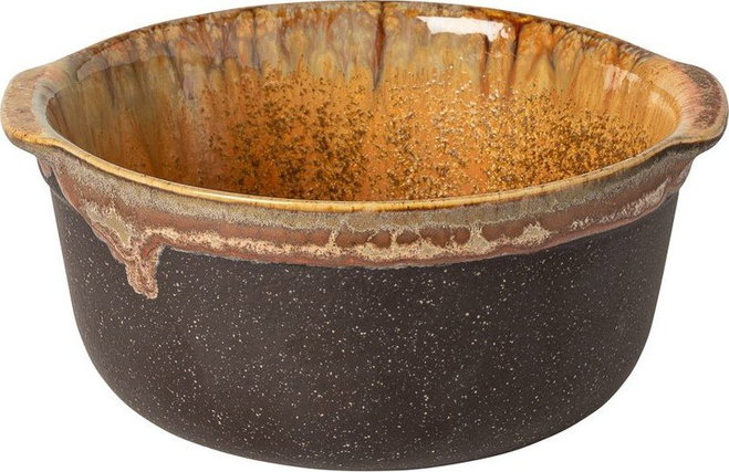 Hnědá miska z kameniny 550 ml Poterie – Casafina