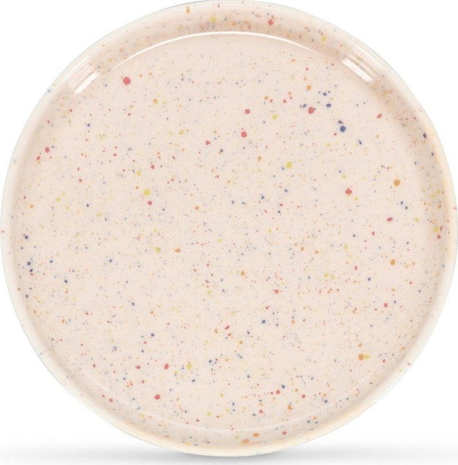 Béžový dezertní porcelánový talíř ø 20,5 cm Fika – ONA