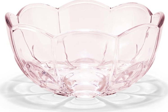 Světle růžové skleněné misky v sadě 2 ks ø 13 cm Lily – Holmegaard