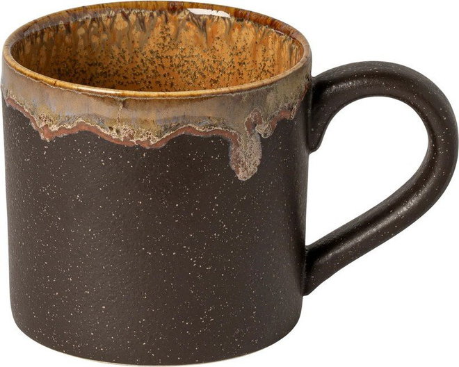 Hnědý kameninový šálek 380 ml Poterie – Casafina