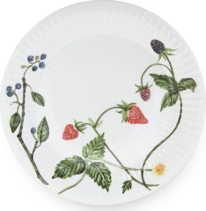 Bílý dezertní porcelánový talíř ø 22 cm Hammershøi Summer – Kähler Design