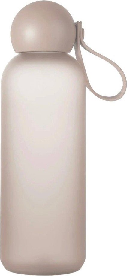 Béžová cestovní lahev z recyklovaného plastu 650 ml Tom – Sagaform