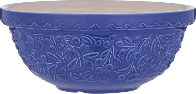 Modrá mísa z kameniny ø 26 cm Fruits Blueberry – Mason Cash