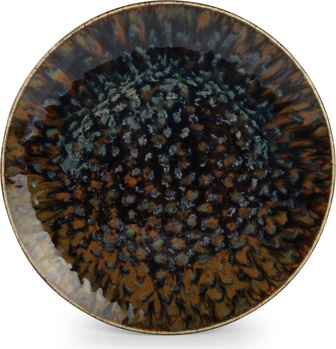 Hnědý porcelánový talíř ø 27 cm Resto – BonBistro