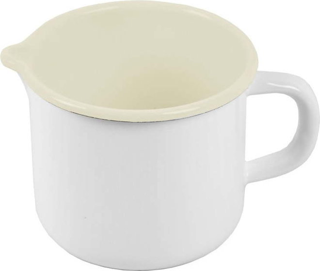 Bílý hrnek 1,12 l Enamel – Ego Dekor