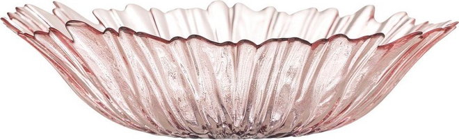 Světle růžová skleněná mísa ø 31 cm Mariko – Bloomingville