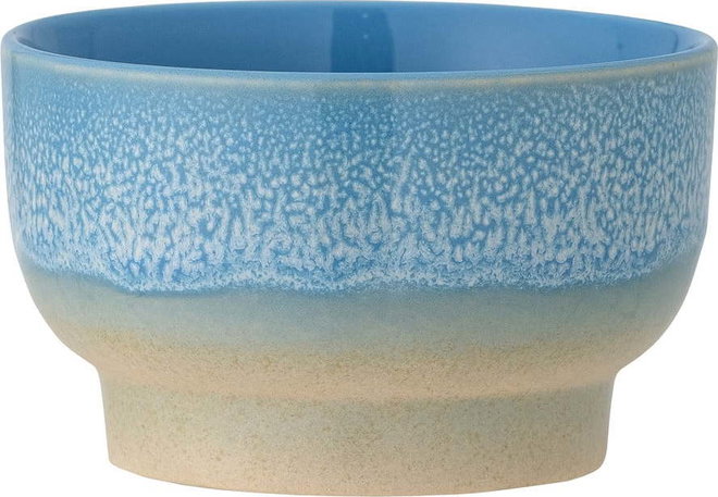 Modrá miska z kameniny ø 11,5 cm Safie – Bloomingville