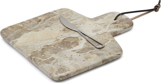 Mramorové prkénko 28,5 x 23 cm Emilse – Kave Home