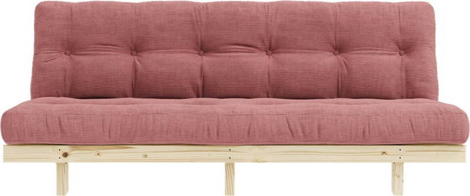 Růžová manšestrová pohovka 200 cm Lean – Karup Design