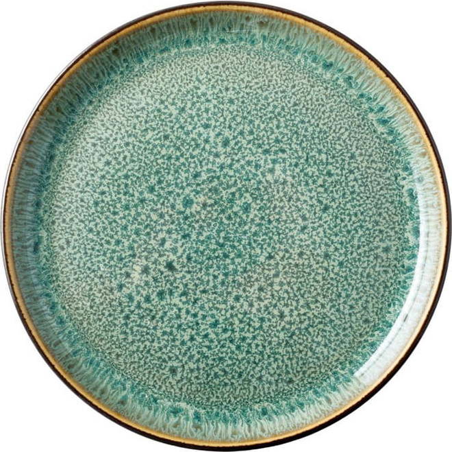 Zelený/černý dezertní talíř z kameniny ø 17 cm Gastro Green/Black – Bitz